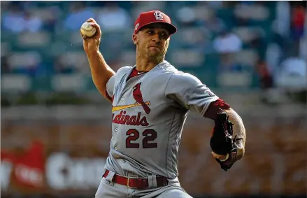  ?? KEVIN C. COX / GETTY IMAGES ?? The Cardinals are pinning their hopes today on starter Jack Flaherty, who has been one of the best pitchers in baseball since the All-Star break, but even if the Braves can’t hit him, some damage could come against the St. Louis bullpen.