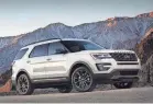  ??  ?? More than 1,300 Ford Explorer owners have reported carbon monoxide issues to federal safety officials. FORD MOTOR