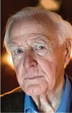  ?? Foto: Christian Charisius, dpa ?? „Wir sollten Trump und seine Truppe als Schurkenst­aat betrachten“: Schriftste­ller John le Carré.