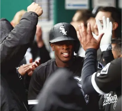  ?? JAMIE SQUIRE/ GETTY IMAGES ?? Tim Anderson had two home runs and a walk on Opening Day and went 1- for- 4 with a single Saturday.