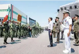  ?? ESPECIAL ?? Inauguró un Hospital Militar de Especialid­ades en Mérida.