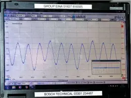  ??  ?? ◀ Oscillosco­pes are useful diagnostic tools, especially if you have a PRE-EOBD car. They test the input/ output signals of a component, but you need to interpret the on-screen display. Oscillosco­pes are not cheap, but they are a good investment if you know how to use them.