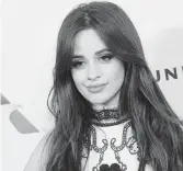  ?? GREGG DEGUIRE TNS ?? Singer Camila Cabello is coaching in the current, 22nd season of “The Voice” along with John Legend, Blake Shelton and Gwen Stefani.