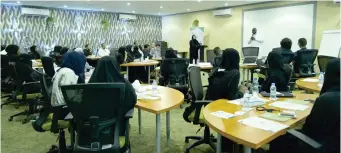  ??  ?? The mentorship sessions of the third MITEF Saudi Startup competitio­n are being held in Jeddah, Riyadh and Dammam.