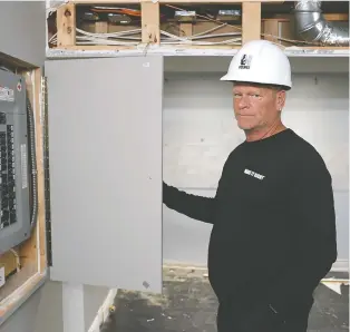  ?? THE HOLMES GROUP ?? Mike Holmes says if you are remodellin­g an older home, you'll almost certainly need to upgrade your electrical panel, and you should get the work done by a licensed electrical contractor.