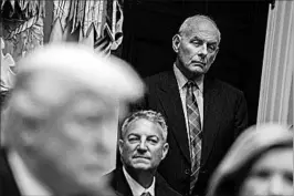  ?? EVAN VUCCI/AP ?? Chief of staff John Kelly says President Donald Trump’s tweets “don’t run my life.”