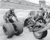  ?? BOB BOOTH/FORT WORTH STAR-TELEGRAM ?? Many have been critical of the NASCAR-issued air guns used this season.