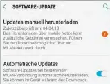  ??  ?? Installier­en Sie für Betriebssy­stem und Benutzer-Software, sobald sie verfügbar sind. Updates