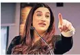  ?? FOTO: AP ?? Luciana Berger gehört zu den Rebellen der „Unabhängig­en Gruppe“.