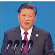  ?? FOTO: SONG/DPA ?? Der chinesisch­e Staats- und Parteichef Xi Jinping.