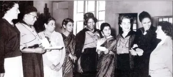  ?? PICTURE: SUPPLIED ?? Members of the Federation of Women, which was launched on April 17, 1954.