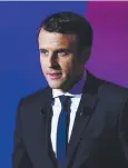  ?? Picture: AFP ?? ON TOP: Emmanuel Macron.
