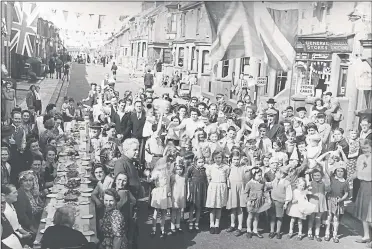  ?? ?? VE Day celebratio­ns were held across Kent in May 1945