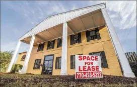  ?? JOHN SPINK / JSPINK@AJC.COM ?? A pastor wants this building at 119 Powers Ferry Road in Marietta to house up to 50 children in custody of the U.S. Department of Health and Human Services.