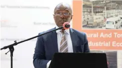  ?? | African News Agency (ANA) ?? JUSTICE and Correction­al Services portfolio committee chairperso­n Bulelani Magwanishe expressed concern about corruption that has engulfed the building of courts.