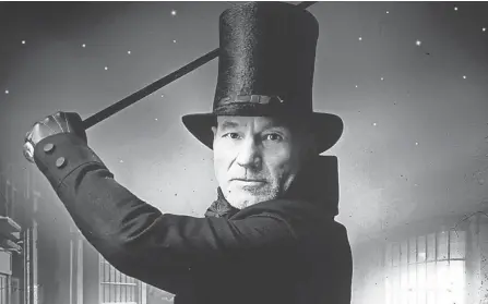  ?? TNT ?? Patrick Stewart stars as Ebeneezer Scrooge in the 1999 adaptation of “A Christmas Carol.”