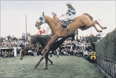  ??  ?? Tommy Carberry won the Grand National both as a rider and a trainer.