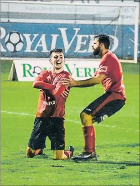  ?? FOTO: ISAAC MORCHÓN ?? Alberto Toril Marcó el gol del empate del Olot en el último suspiro