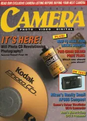  ?? ?? ▲ June 1993. Kodak’s Photo CD system was the first glimpse at what might lie ahead with ‘electronic photograph­y’.