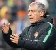  ?? ?? Portugal head coach Fernando Santos