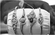  ??  ?? India’s jewellery demand is estimated at 573.3 tonnes in 2018, up 14 per cent from 2017