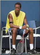  ??  ?? Gaël Monfils, en 2005 à New York.