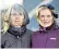  ??  ?? Jenny Hockey, left, and Freda Brayshaw were held in police cells for eight hours