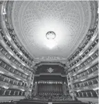  ?? FILE/AP ?? Italy’s most famous opera house, Teatro alla Scala in Milan, opened its new season on Wednesday with the Russian opera “Boris Godunov.”