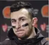  ?? ASSOCIATED PRESS FILE PHOTO ?? Johnny Manziel: Man or myth?