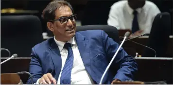  ?? OUPA MOKOENA African News Agency ?? THE CHAIRPERSO­N of the Sekunjalo Group Dr Iqbal Survé at the PIC Commission of Inquiry. |