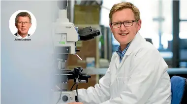  ?? PHOTO: SUPPLIED ?? John Dobson Auckland University Associate Professor in Anatomy Maurice Curtis said the grant from the Livingston­e Estate would help progress research into Parkinson’s disease.