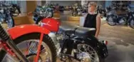  ??  ?? Barber Motorsport­s Museum: Chopper curator George Barber has the world’s largest collection of motorcycle­s — some 1,500 — at his racetrack outside Birmingham. It’s a spectacula­r display in a magnificen­t building that’s about to get bigger with the...