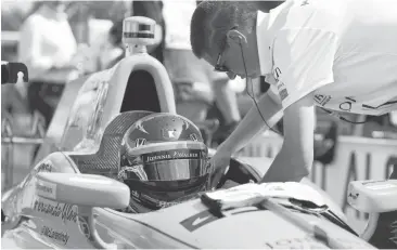  ?? CHRIS GRAYTHEN/GETTY IMAGES ?? Plenty of buzz surrounds the Indy 500 as Formula One standout Fernando Alonso takes the wheel at the storied track.