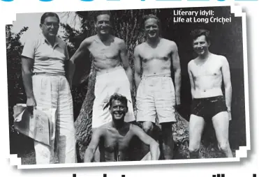  ??  ?? Literary idyll: Life at Long Crichel