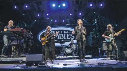  ?? AMY HARRIS/INVISION/THE ASSOCIATED PRESS ?? The Zombies, from left, Rod Argent, Jim Rodford. Steve Rodford, Colin Blunstone and Tom Toomey are performing a career retrospect­ive during their current tour which includes a stop Tuesday at the RBC Bluesfest in Ottawa.