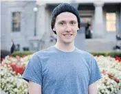  ??  ?? Igor Sadikov is well-known at McGill for his left-wing activism on campus related to Israel and Palestine.