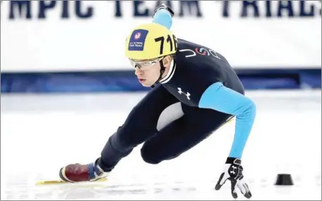  ??  ?? American speed skater Chris Creveling, a silver medallist in the 5,000m speed skating relay at Sochi, has been banned from the 2018 Pyeonchang Winter Games after a positive test for clomifene.