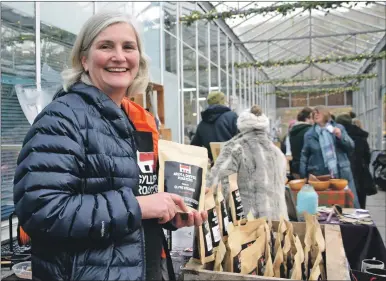  ?? 51_a46TreeSho­pFair04 ?? Eve MacFarlane of Argyll Coffee Roasters in Tighnabrua­ich will be represente­d at Scotland’s Speciality Food Show.