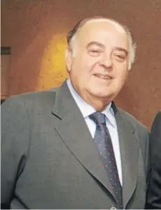  ?? FOTO: ARCHIVO ?? El empresario y ex embajador Ítalo Zunino falleció la noche del viernes en la Región del Biobío.