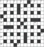  ??  ?? © Gemini Crosswords 2012 All rights reserved PUZZLE 14680
