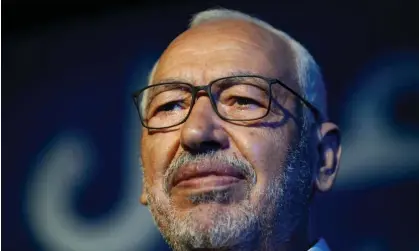  ?? ?? The leader of the moderate Islamist party Ennahdha, Rached Ghannouchi, was arrested in April. Photograph: Hassene Dridi/AP