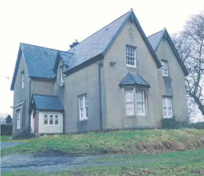  ??  ?? The former vicarage in Trecynon has been sold by the Church in Wales