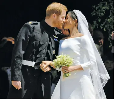  ??  ?? The Duke and Duchess of Sussex Prince Harry and Meghan.