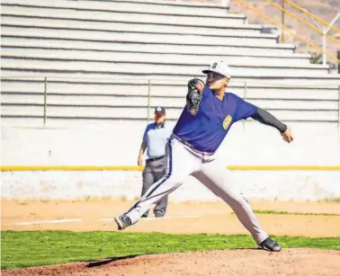  ?? CORTESÍA: DORADOS ?? Ángel Padrón será el encargado de abrir en el juego inaugural por Dorados de Chihuahua