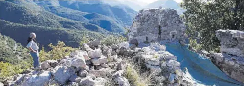  ?? Marc Martí ?? Paisatge caracterís­tic que podem trobar durant el nostre itinerari.