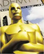  ?? SN, APA BILD: SN/MATT SAYLES/INVISION/AP ?? Oscar-Statue