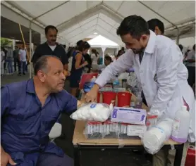  ?? MAYELA LÓPEZ ?? Los hospitales hacen campañas pcontra el cáncer de próstata.