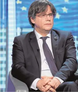  ?? REUTERS ?? Carles Puigdemont, presidente de Junts per Catalunya (JpC)