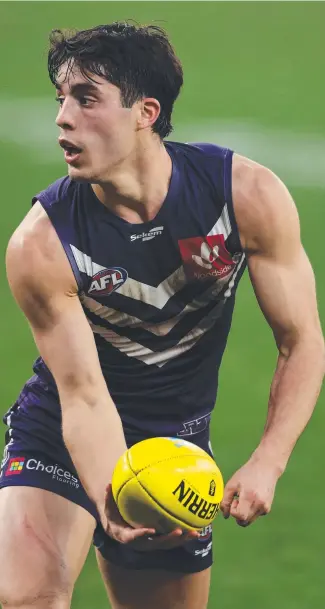  ?? ?? Carlton traded this year’s pick six to the Dockers for Adam Cerra. Picture Getty Images