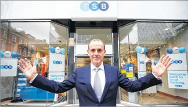  ??  ?? A FRESH START: TSB chief executive Peter Pester has plans to grow.